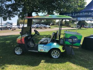 Lynn Imaging Monster Color Golf Cart wrap