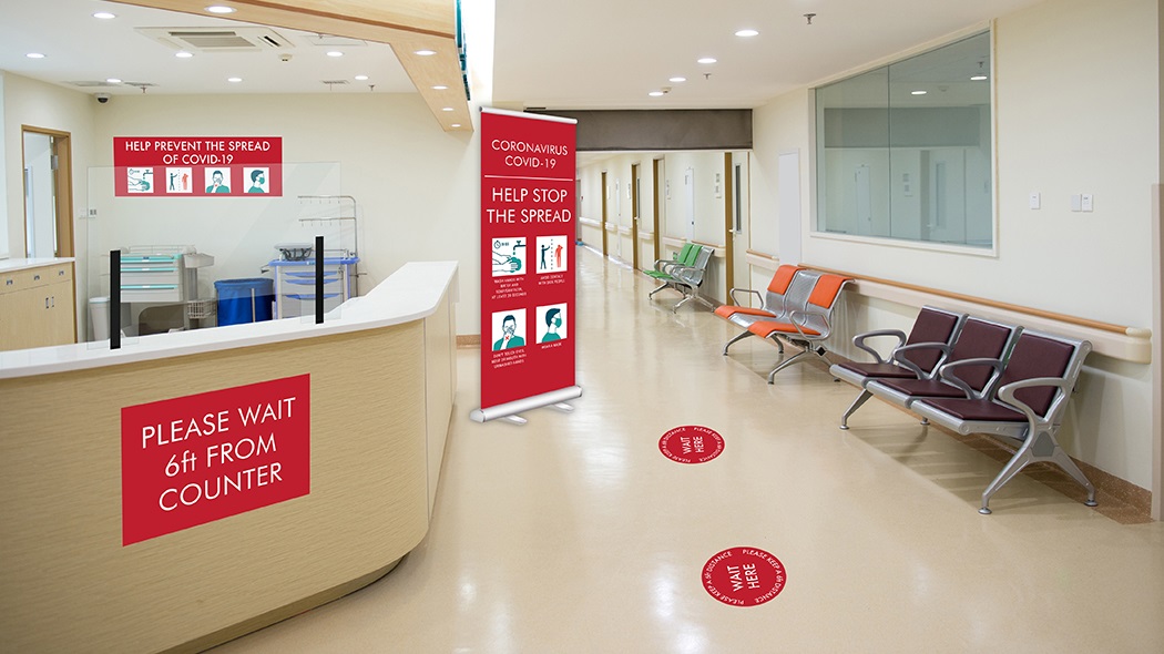 Hospital & Healthcare COVID-19 Graphics